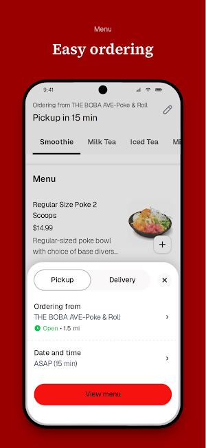 THE BOBA AVE-Poke & Roll Screenshot 2