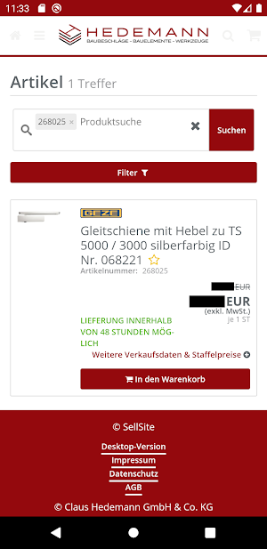 Hedemann24 Screenshot 3