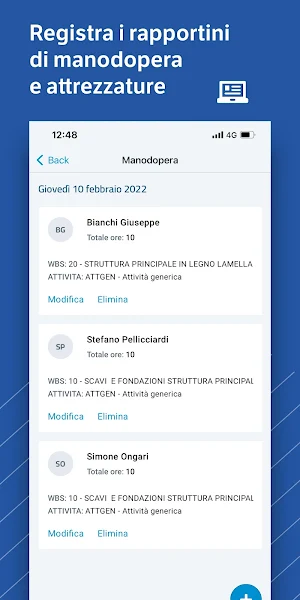 Cantieri App Screenshot 3