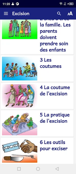 Excision en français Screenshot 0