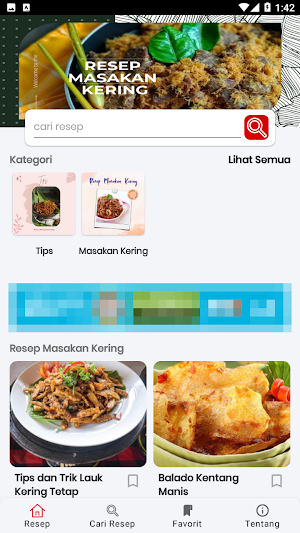 Resep Masakan Kering Screenshot 2