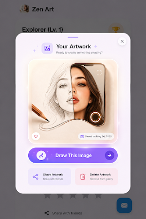 Zen Art: AR Trace & Draw Screenshot 3
