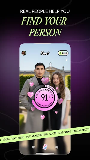 Rivet Dating & Social Matching Screenshot 1