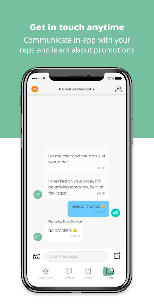 RightWay Food Service Screenshot 3