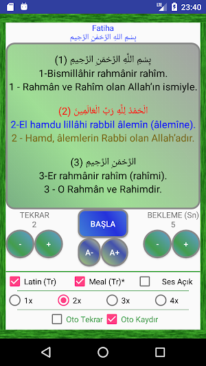 Namaz Sure ve Duaları Ezberle Screenshot 2