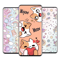 Kawaii Cat Wallpaper