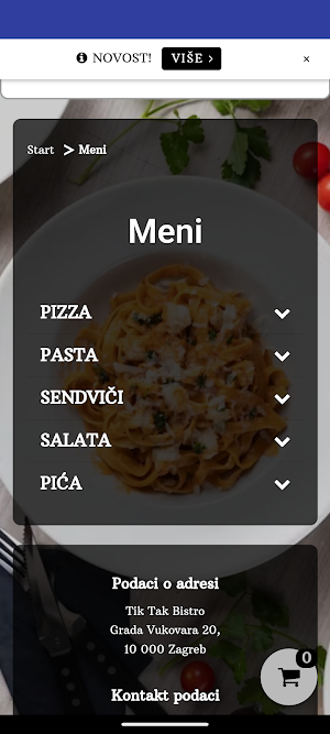 Tik Tak Bistro Screenshot 0