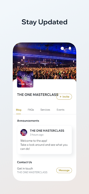 The One Masterclass Screenshot 2