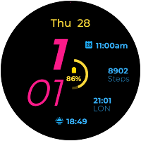 Swoop D Watch Face