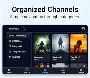 Smart Giga Player M3U & Xtream Screenshot 3