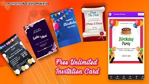 Invitation Card Maker Screenshot 0