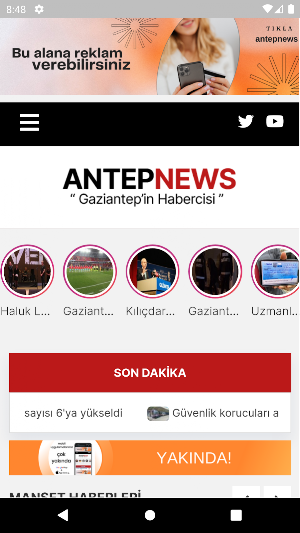 ANTEP NEWS Screenshot 0
