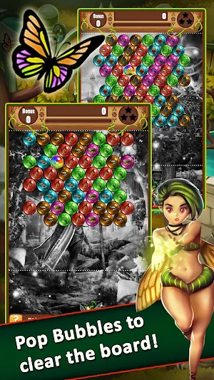 Bubble Pop Quest: Free Secret Elven Shooter Game Screenshot 1