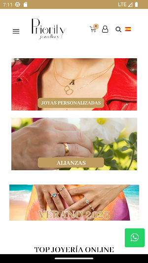 Joyería Priority Screenshot 1