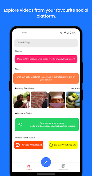 GifSticky-Video To Gif/Sticker Screenshot 0
