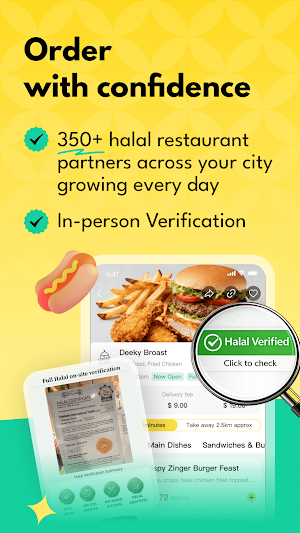 Halali - Food Delivery Screenshot 2