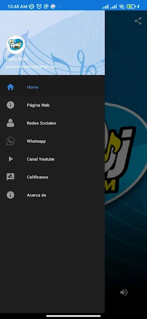 Radio Reloj Screenshot 1