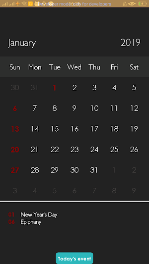 Cyprus Calendar 2020 Screenshot 0