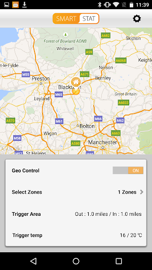 Heatmiser SmartStat Screenshot 2