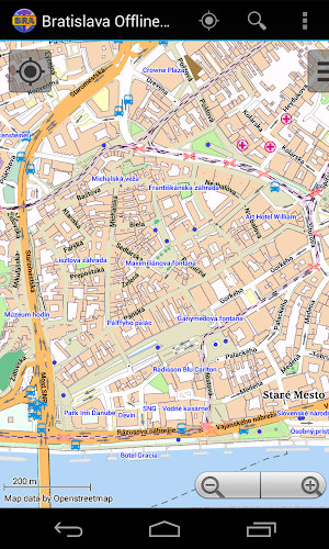 Bratislava Offline City Map Screenshot 2