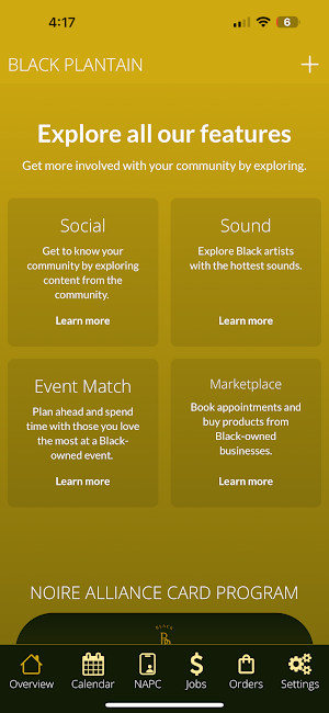 BLACK PLANTAIN Screenshot 0