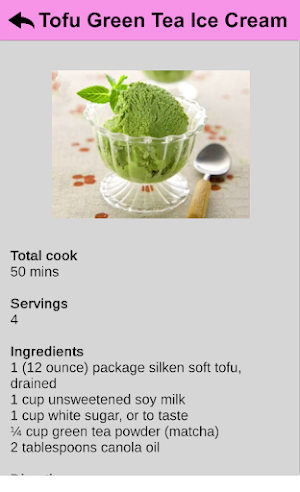 Homemade Ice Cream Recipes Screenshot 3