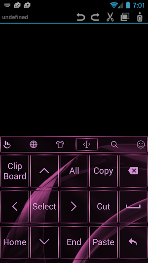 Keyboard Theme Gate Pink Screenshot 2