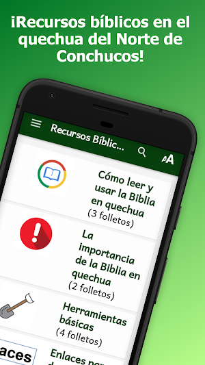 Bible Resources in North Conchucos Quechua [qxn] Screenshot 0