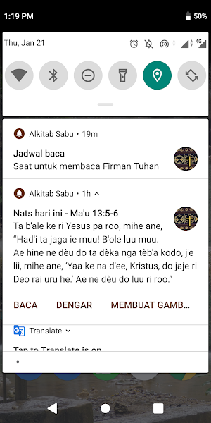 Sabu Bible App Screenshot 1