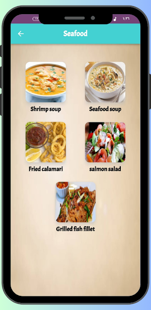 Seafood Screenshot 2
