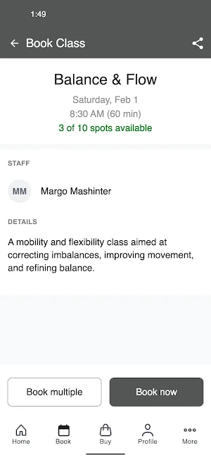 M3 Performance + Wellness Screenshot 2