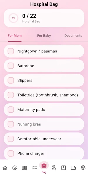 BabyBloom · Pregnancy Tracker Screenshot 0