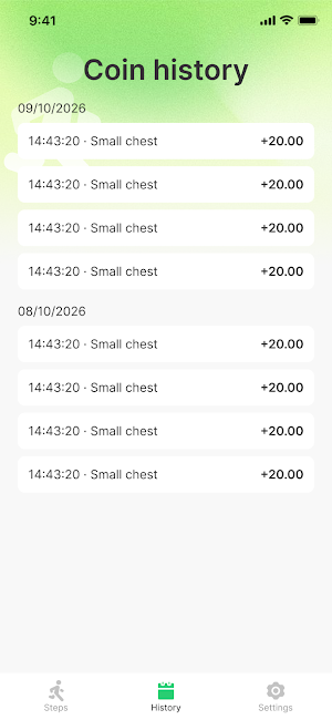 ChaloFit Screenshot 2