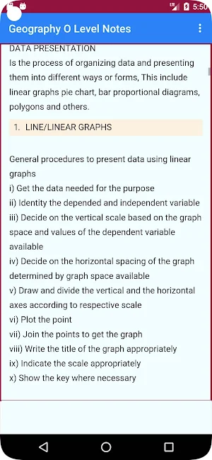 O Level Geography Notes screenshot 6