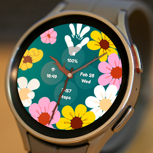 Flower Watch Face Screenshot 0