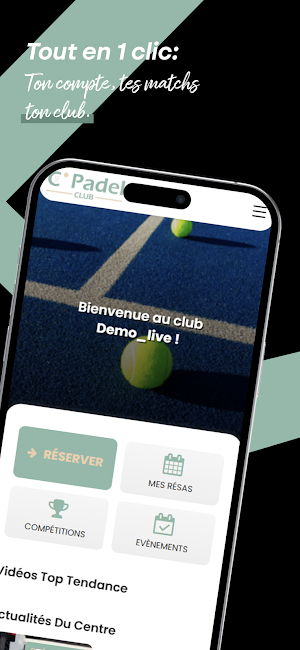 C PADEL CLUB Screenshot 2