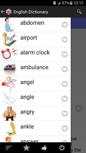 English Visual Dictionary Screenshot 0
