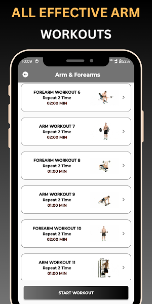 Arm Workout - Forearms Workout Screenshot 2