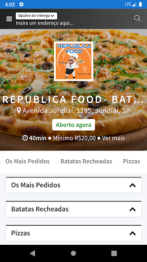 Republica Food Av Screenshot 0