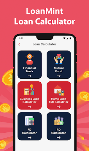 LoanMint : Loan EMI Calculator Screenshot 1