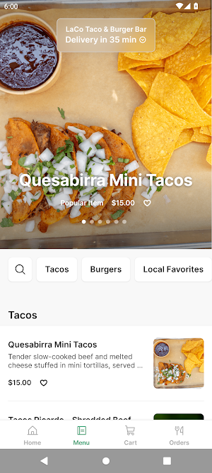 LaCo Taco & Burger Bar Screenshot 1