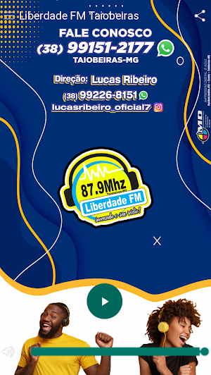 Liberdade FM Taiobeiras Screenshot 2