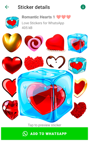 Love Emoji Stickers WASticker Screenshot 1