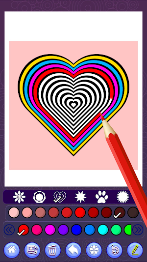 Mandala Color Book - Tap Color Screenshot 2