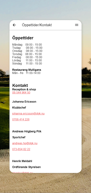 Djursholms Golfklubb Screenshot 1
