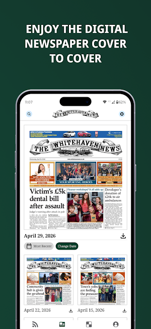 The Whitehaven News Screenshot 2