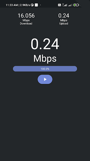 SpeedTest Simple Screenshot 0