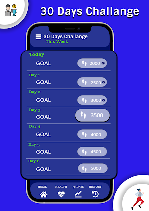 Steps Counter and Pedometer Screenshot 3