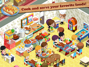 Restaurant Story: Hot Rod Cafe Screenshot 2