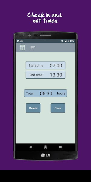 Hour Calculator for Work - Time Calc - Salary Calc Screenshot 2